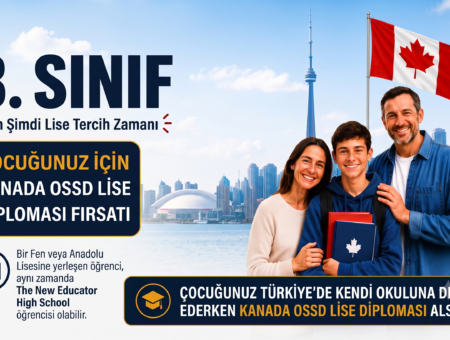 LGS Öğrencileri İçin Lise Tercih Döneminde Kanada Çift Diploma Fırsatı