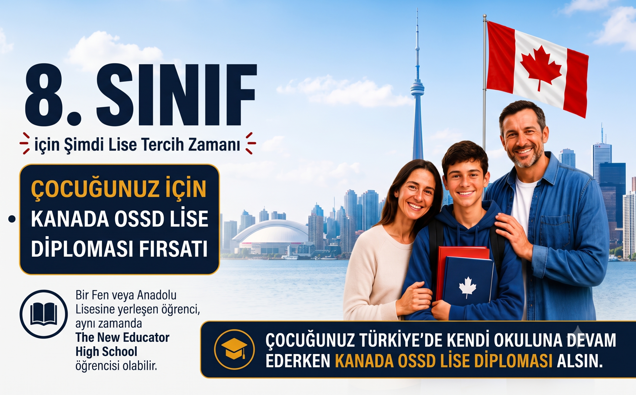 LGS Öğrencileri İçin Lise Tercih Döneminde Kanada Çift Diploma Fırsatı