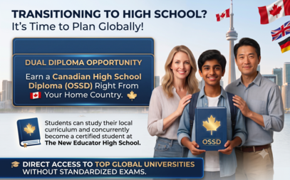 Earn a Canadian High School Diploma (OSSD) Right From Your Home Country
